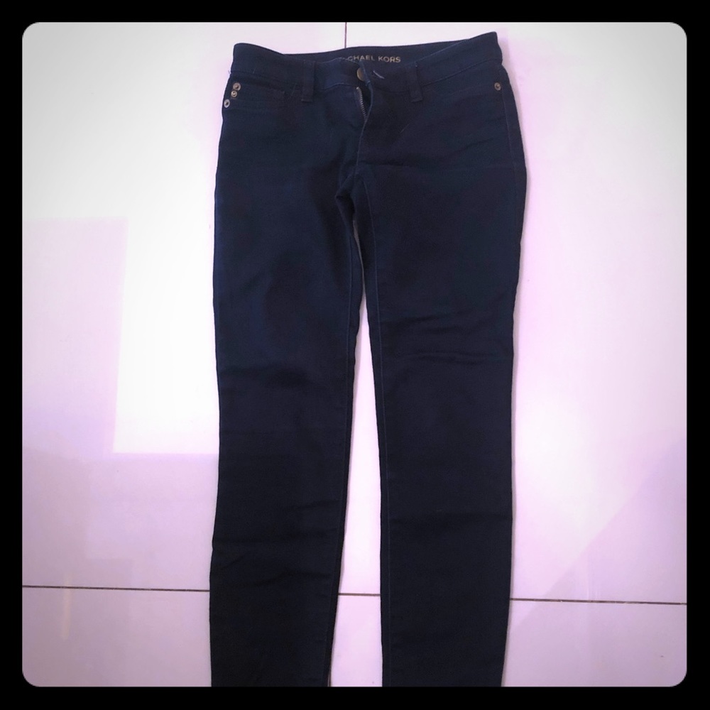 Navy Michael Kors legging jean size 00
